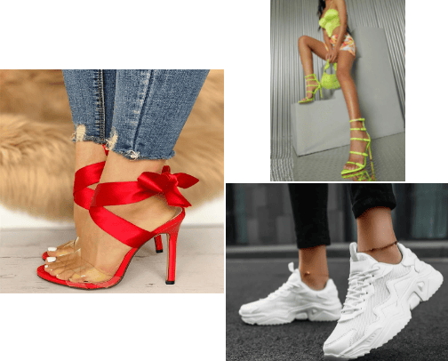 Women Shoes🤩 cover photo collage