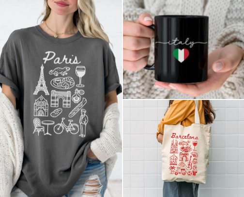 Great Gift Ideas for Travelers cover photo collage