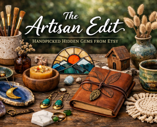 🎨 The Artisan Edit: Handpicked Hidden Gems from Etsy cover photo collage