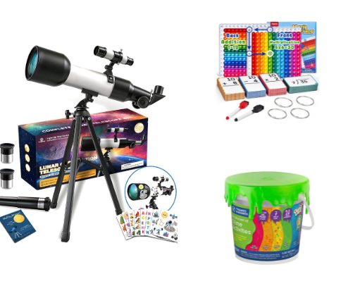 Educational toys for the win! cover photo collage