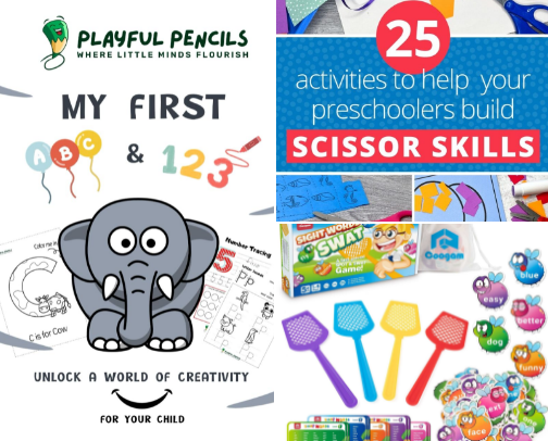 Preschool or play school favorites cover photo collage