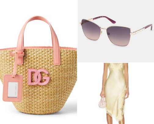 Mes essentiels chic pour voyager avec style : mode élégante, accessoires tendance, lunettes glamour et pièces parfaites pour la plage, les escapades luxe et les vacances de rêve. Une sélection inspirée d’un lifestyle raffiné, féminin et sophistiqué. 🌴👜☀️ cover photo collage