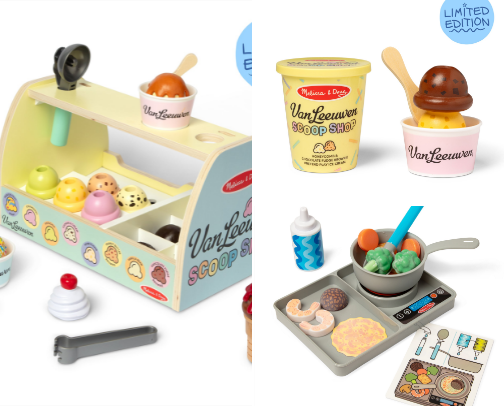 Pretend play cover photo collage