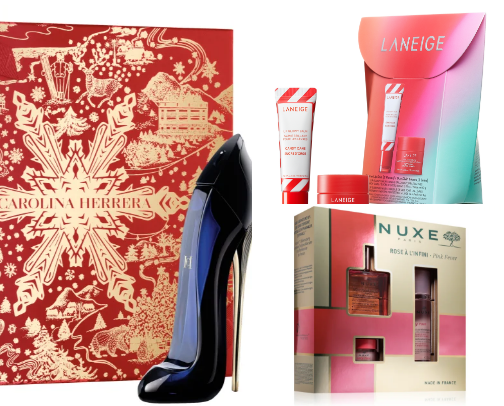 Christmas gifts cover photo collage
