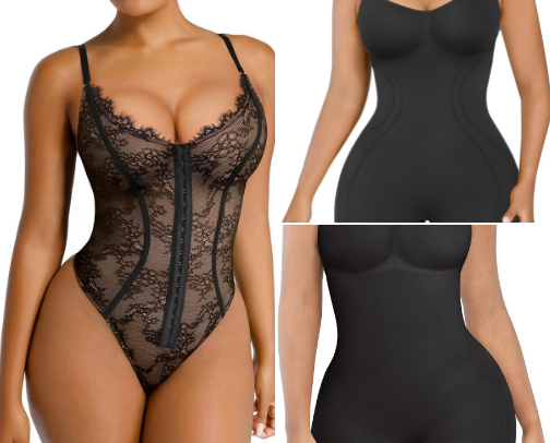 My go-to Bodysuits-Tummy control & shapewear cover photo collage