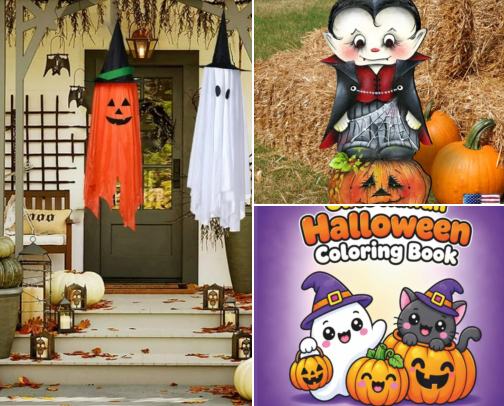 Halloween Finds 🎃 cover photo collage