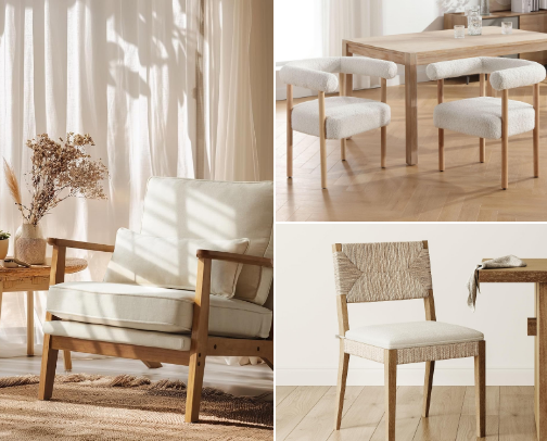 Japandi Chair/Sofa Collection cover photo collage