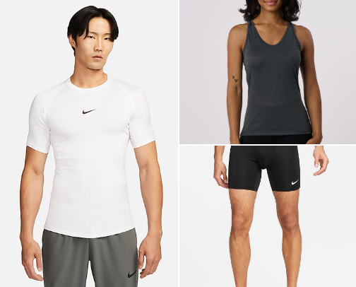 Men's Gyms wear cover photo collage