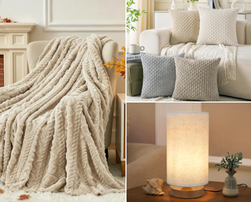 🕯️ Cozy Home Essentials | Amazon Favorites cover photo collage
