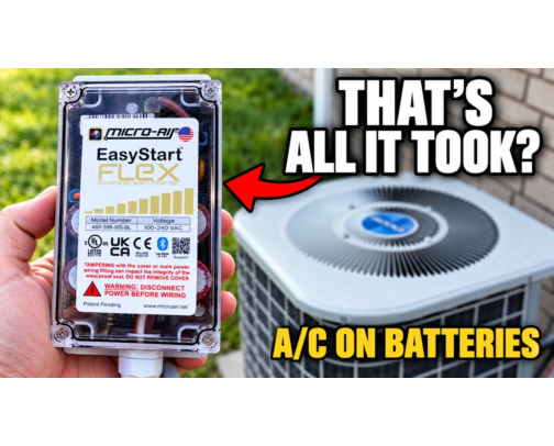 Micro-Air EasyStart Install and Inverter Test cover photo collage
