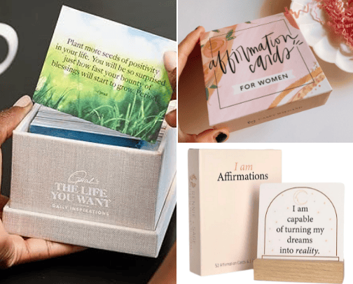 My Favorite Positive Affirmation Items cover photo collage