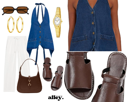 Spring Brunch Outfit 🥞🌸 cover photo collage