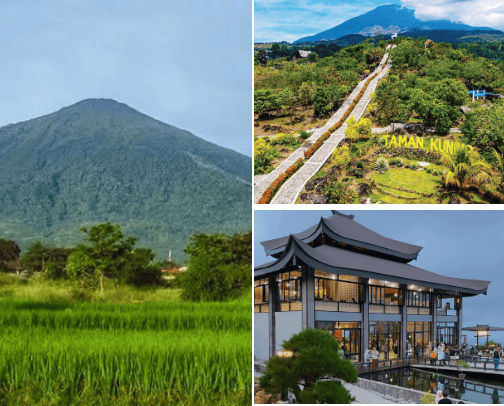 Recommended tourist attractions in Kuningan, West Java cover photo collage