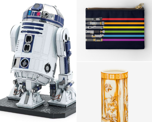 MAY THE FORCE BE WITH YOU! The Galactic Goodies Guide cover photo collage