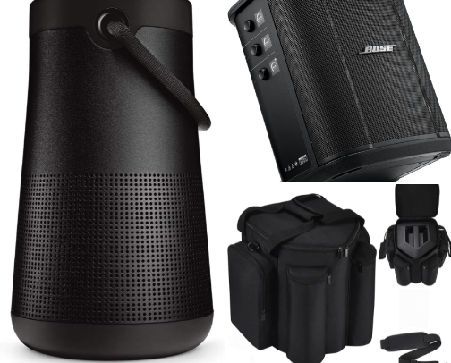 EXCELLENT PROFESSIONAL SOUND! PORTABLE SPEAKERS / CARRYING CASES cover photo collage