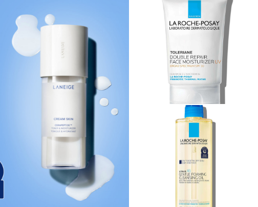 Current Skincare Rotation 🔄 cover photo collage