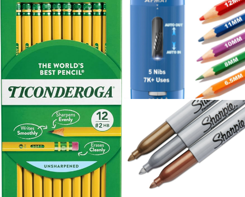 Teacher surviver list: nothing flashy just supplies you will actually use. cover photo collage