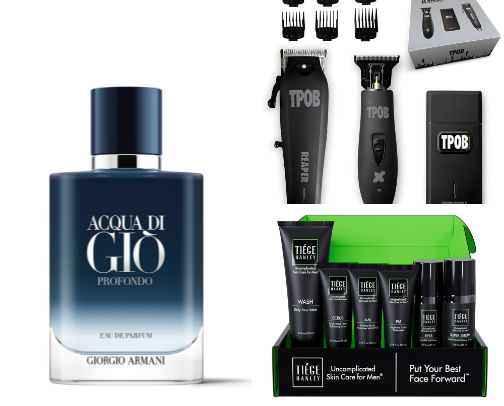 My Grooming Playbook: Everything I Use to Stay Clean, Sharp & Confident cover photo collage