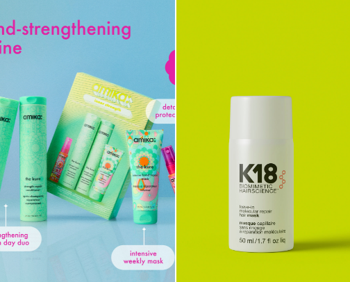Hair care cover photo collage