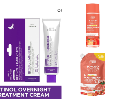 Fave face care routine cover photo collage