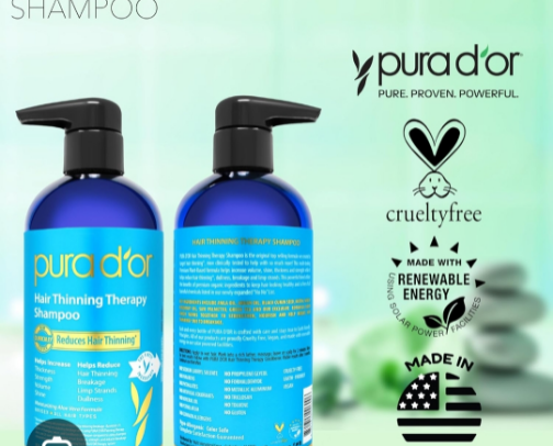Shampoo Therapy For Thinning Hair cover photo collage