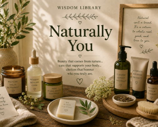 Naturally You - Beauty cover photo collage