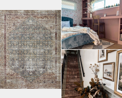 Rugs cover photo collage