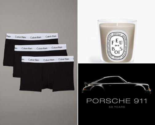 Gift Guide under 50€ for him cover photo collage