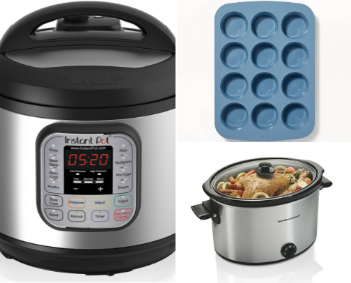 Kitchen Essentials from a Mom with very little time to be in the kitchen. cover photo collage