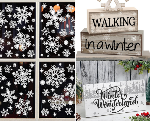 Winter Wonderland at Home cover photo collage