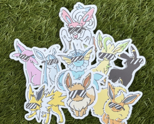 Cute Stickers for Gamers cover photo collage