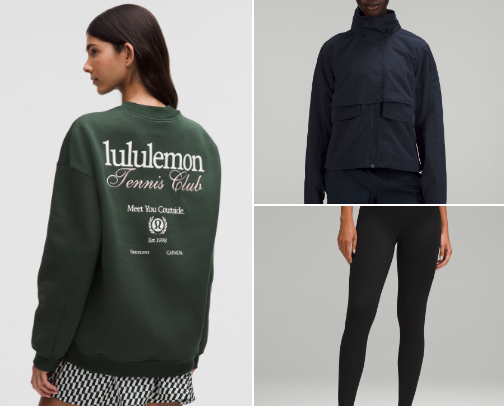 Lululemon favs! 🫶🏻 cover photo collage