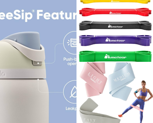 50 Fitness Must-Haves: Gear & Guides for Strength and Energy cover photo collage