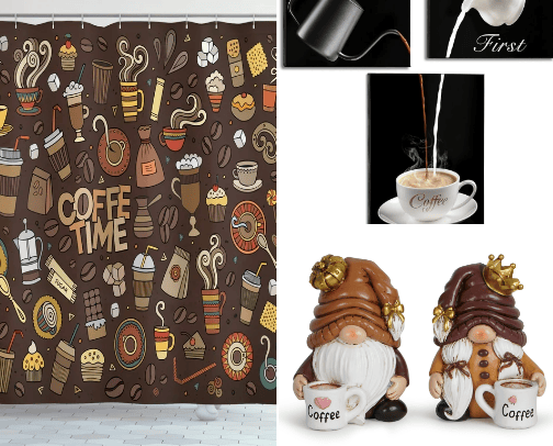 Cutest coffee decor not just for the kitchen cover photo collage