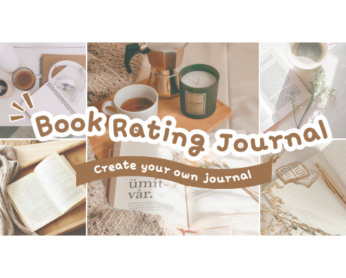 Everything you need to make my Book Rating Binder cover photo collage