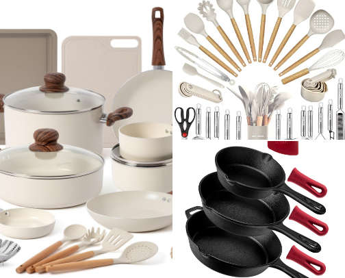 20 Kitchen & Cooking Game-Changers cover photo collage