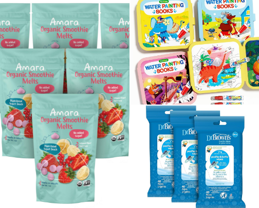 Toddler Travel Essentials cover photo collage