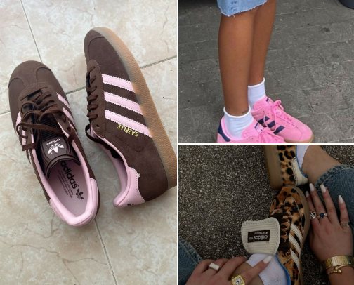 Cool girl shoe guide cover photo collage