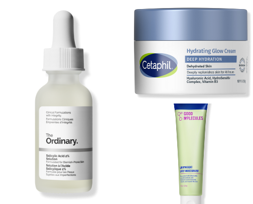Skincare recs cover photo collage