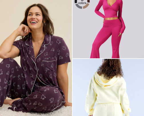 Lounge sets - most comfortable way to look put together cover photo collage