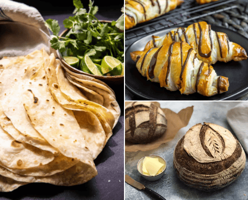 DIY Bread Recipes cover photo collage
