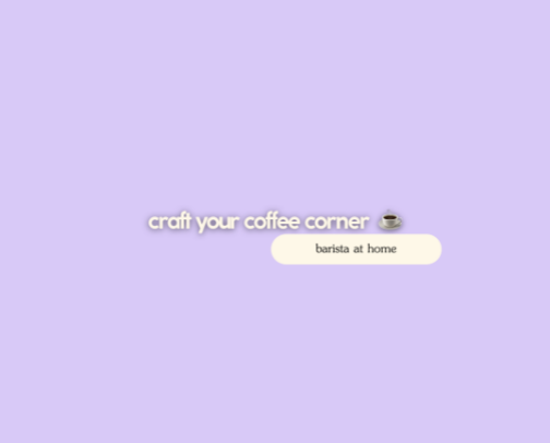 Craft your coffee corner ☕️ cover photo collage