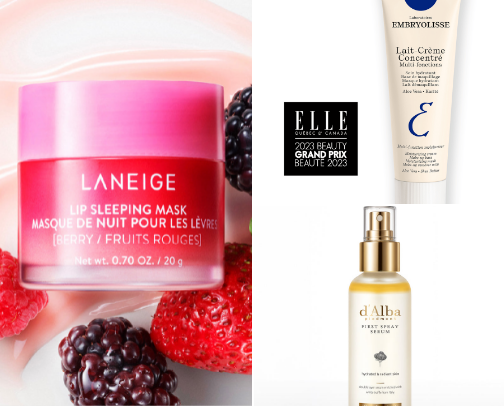 My favorite beauty recs cover photo collage