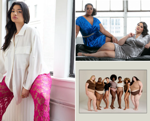 Tall & Plus Size Brands cover photo collage