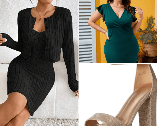 Chic on a budget cover photo collage