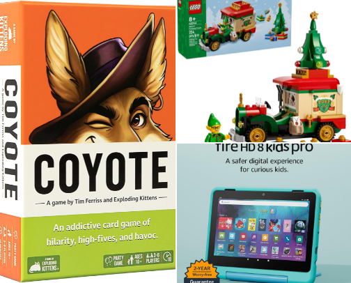 Amazon MUST HAVES & CYBER MONDAY deals cover photo collage