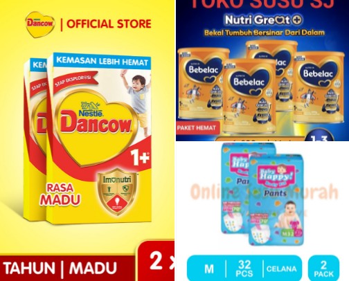 Kebutuhan bayi cover photo collage