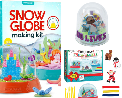 I Finally Found DIY Snowglobe Kits That Actually Look Professional cover photo collage