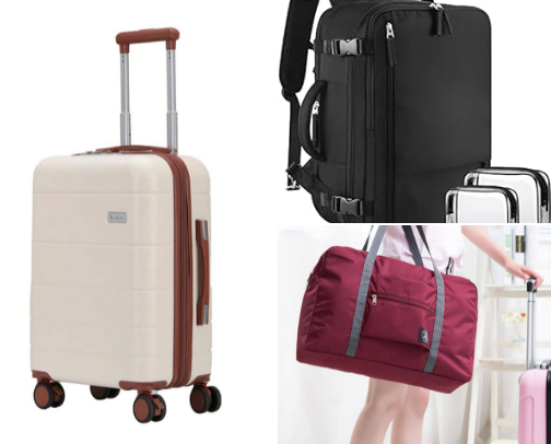Travel essentials cover photo collage