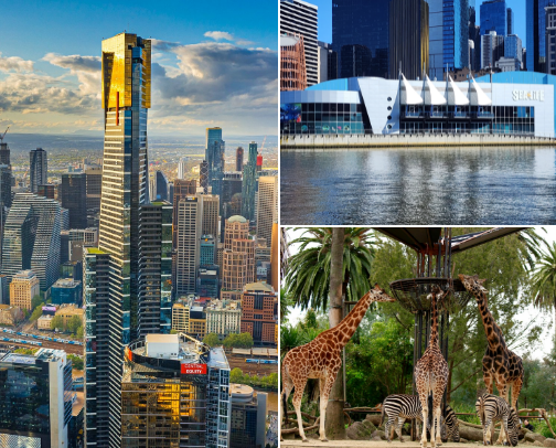 PLACES TO VISIT - MELBOURNE🐨🇦🇺 cover photo collage
